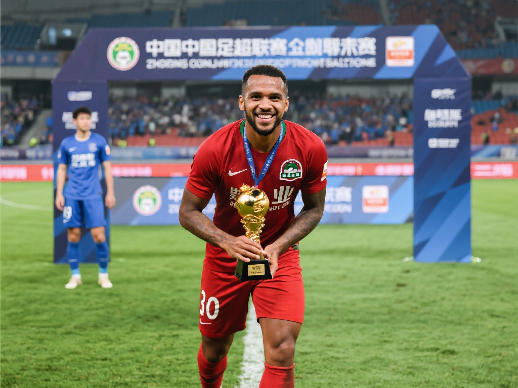 在中国足球超级联赛（中超）的绿茵场上，每